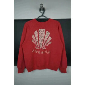 Vintage Sweatshirt 90s Sarasota City Florida USA Women's M #640